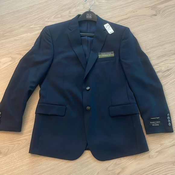 Jos A Bank navy Suit jacket NWT 42reg - Picture 1 of 6